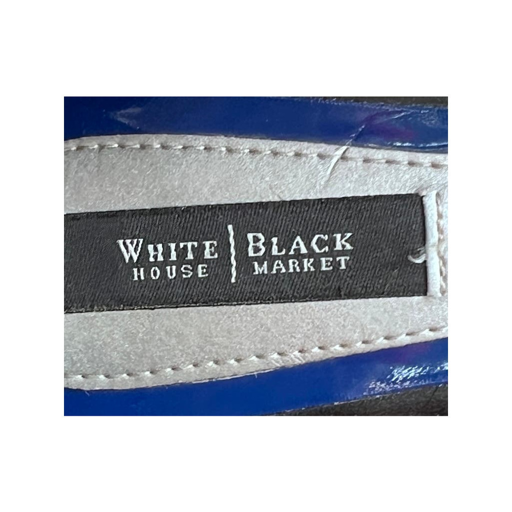 WHITE HOUSE BLACK MARKET 9.5 M Zebra Calf Hair MONARCH Point Toe Stiletto Heels - Picture 4 of 6